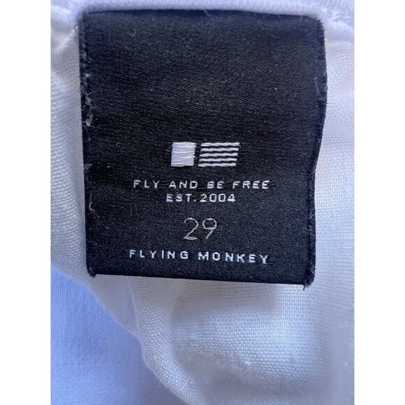 Women's Flying Monkey Black Label Skinny White Jeans Size 29 Denim NWT - Picture 10 of 16